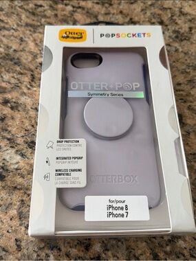 Otter+Pop Symmetry Series Phone Case with PopGrip - Light Purple